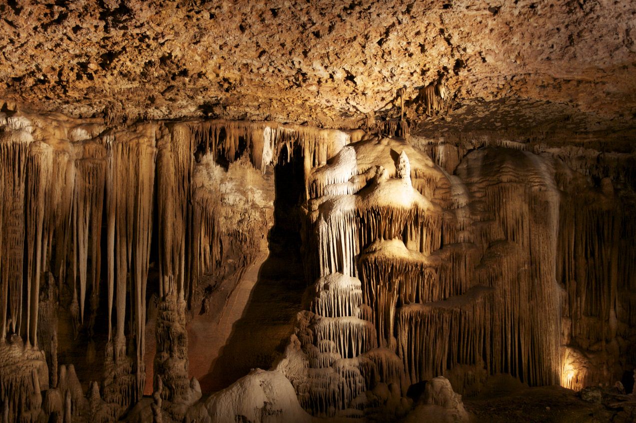 пещера Blanchard Springs арканзас