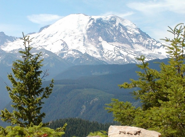 Гора Rainier сша 