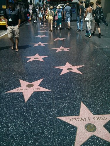 улица со звездами в лос анджелесе